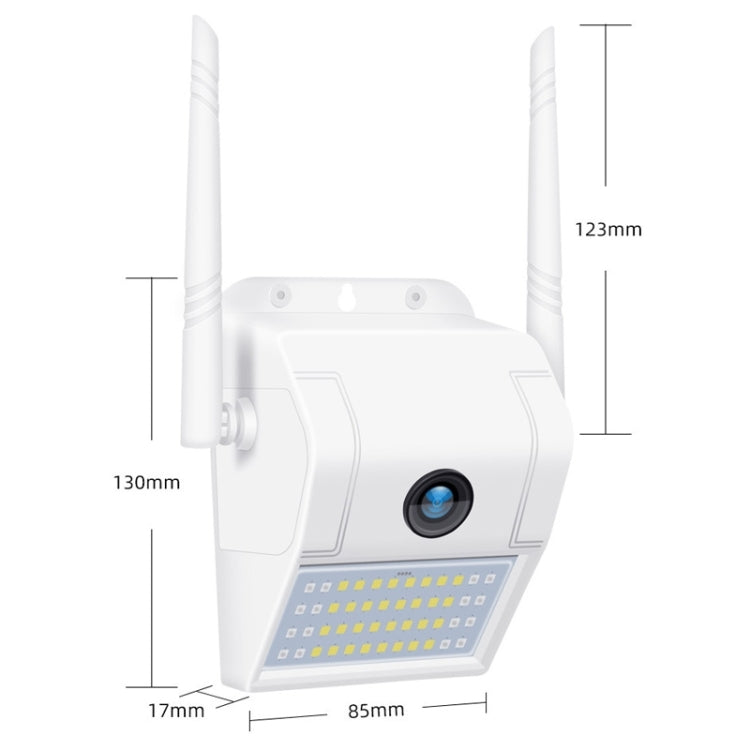 DP11 2 Megapixel IP66 Waterproof Wall Light Wireless IP Camera, Support Multiple Night Vision & Mobile Phone Remote Monitoring & Voice Intercom & Motion Detection / Alarm & 128GB Memory Card, DP11 DP11 2 Megapixel IP66 Waterproof Wall Light Wireless IP Camera, Support Multiple Night Vision & Mobile Phone Remote Monitoring & Voice Intercom & Motion Detection / Alarm & 128GB Memory Card, DP11